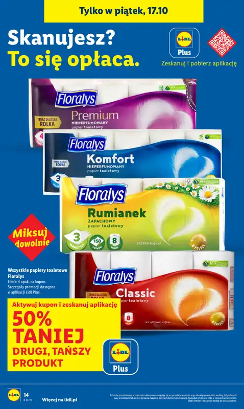 Lidl - gazetka promocyjna Oferta od czwartku od czwartku 16.10 do soboty 18.10 - strona 14