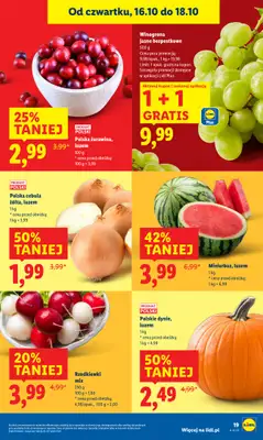 Lidl - gazetka promocyjna Oferta od czwartku od czwartku 16.10 do soboty 18.10 - strona 25