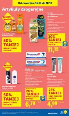 Lidl - gazetka promocyjna Oferta od czwartku od czwartku 16.10 do soboty 18.10 - strona 59