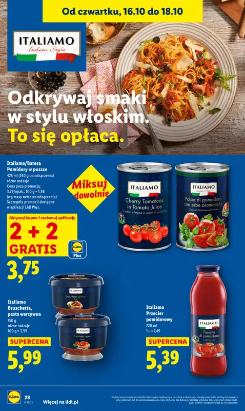 Lidl - gazetka promocyjna Oferta od czwartku od czwartku 16.10 do soboty 18.10 - strona 34