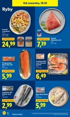 Lidl - gazetka promocyjna Oferta od czwartku od czwartku 16.10 do soboty 18.10 - strona 30