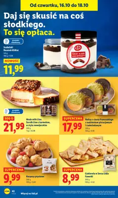 Lidl - gazetka promocyjna Oferta od czwartku od czwartku 16.10 do soboty 18.10 - strona 48