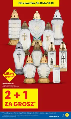 Lidl - gazetka promocyjna Oferta od czwartku od czwartku 16.10 do soboty 18.10 - strona 15