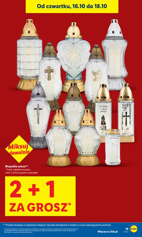 Lidl - gazetka promocyjna Oferta od czwartku od czwartku 16.10 do soboty 18.10 - strona 15