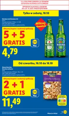 Lidl - gazetka promocyjna Oferta od czwartku od czwartku 16.10 do soboty 18.10 - strona 11