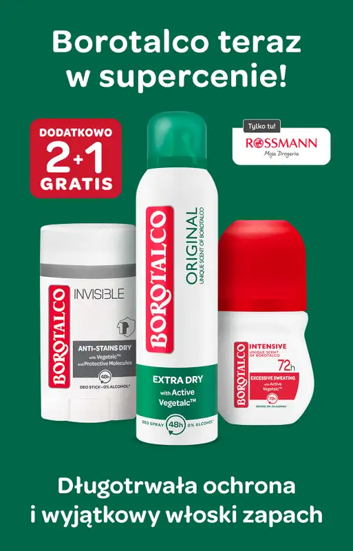 Rossmann - gazetka promocyjna Borotalco w Rossmannie  