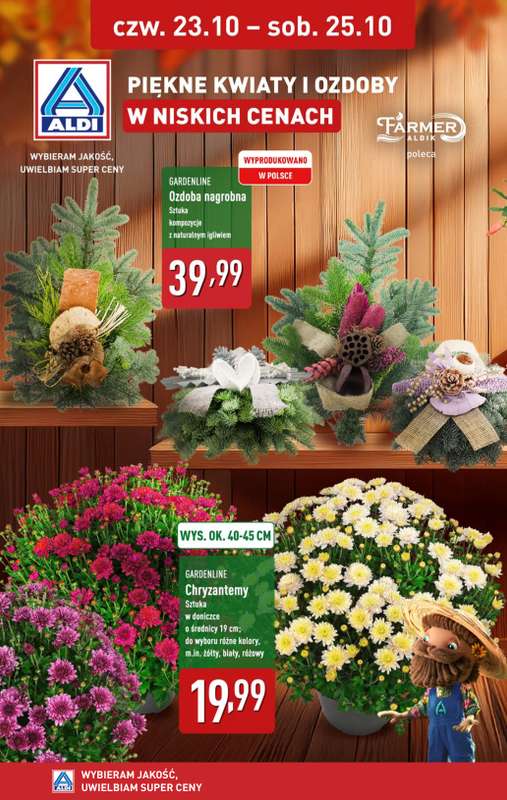 Aldi - gazetka promocyjna Farmer Aldik poleca! od poniedziałku 20.10 do soboty 25.10 - strona 9