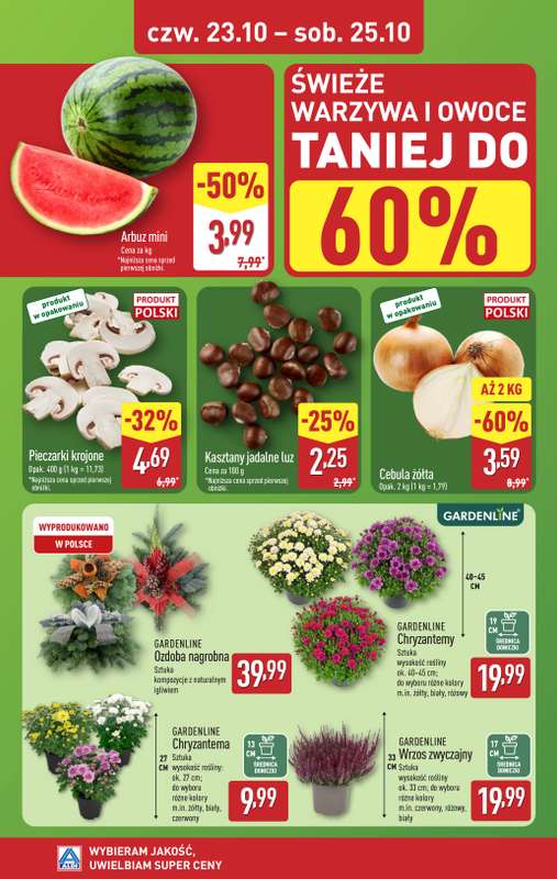 Aldi - gazetka promocyjna Farmer Aldik poleca! od poniedziałku 20.10 do soboty 25.10 - strona 8