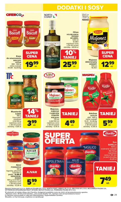 Carrefour - gazetka promocyjna Gazetka Carrefour od poniedziałku od poniedziałku 20.10 do soboty 25.10 - strona 31