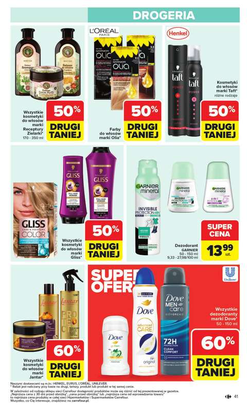 Carrefour - gazetka promocyjna Gazetka Carrefour od poniedziałku od poniedziałku 20.10 do soboty 25.10 - strona 43