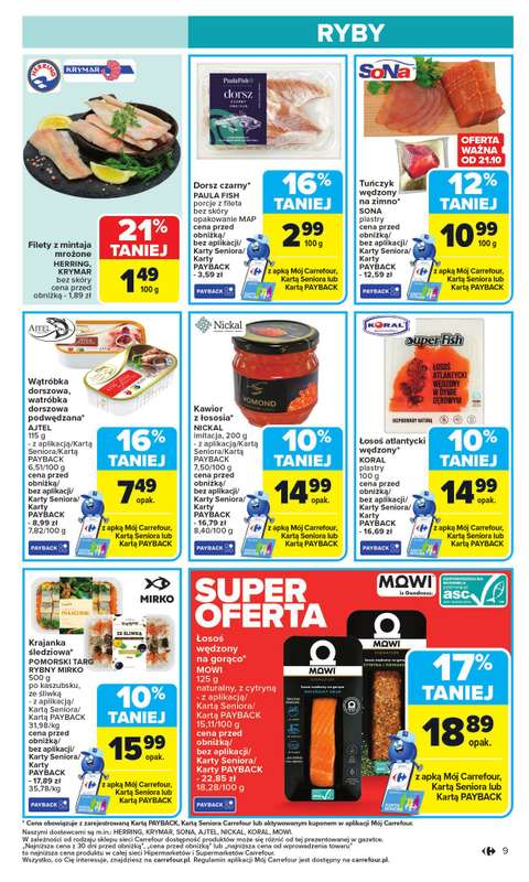 Carrefour - gazetka promocyjna Gazetka Carrefour od poniedziałku od poniedziałku 20.10 do soboty 25.10 - strona 11