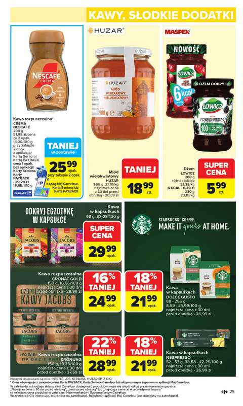 Carrefour - gazetka promocyjna Gazetka Carrefour od poniedziałku od poniedziałku 20.10 do soboty 25.10 - strona 27