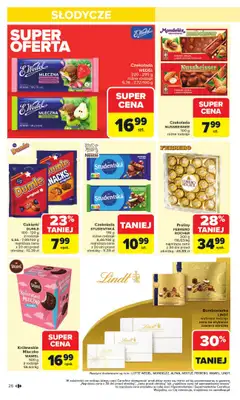 Carrefour - gazetka promocyjna Gazetka Carrefour od poniedziałku od poniedziałku 20.10 do soboty 25.10 - strona 28