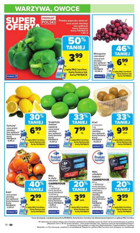 Carrefour - gazetka promocyjna Gazetka Carrefour od poniedziałku od poniedziałku 20.10 do soboty 25.10 - strona 12