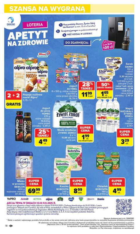 Carrefour - gazetka promocyjna Gazetka Carrefour od poniedziałku od poniedziałku 20.10 do soboty 25.10 - strona 20