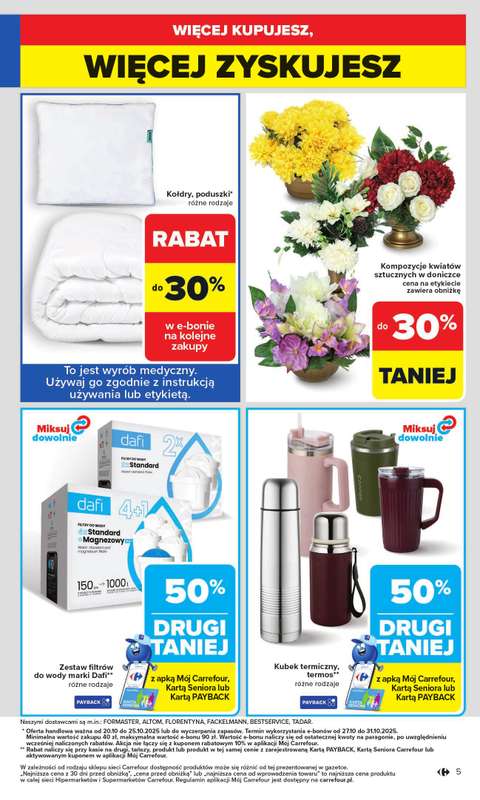 Carrefour - gazetka promocyjna Gazetka Carrefour od poniedziałku od poniedziałku 20.10 do soboty 25.10 - strona 7