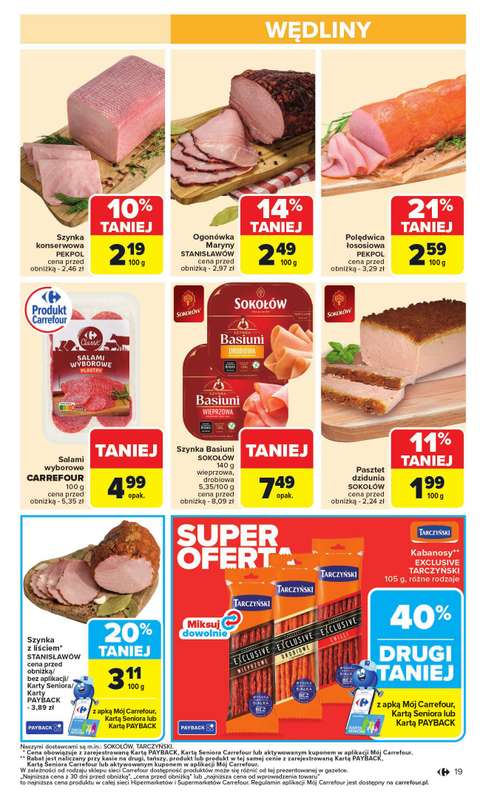 Carrefour - gazetka promocyjna Gazetka Carrefour od poniedziałku od poniedziałku 20.10 do soboty 25.10 - strona 21