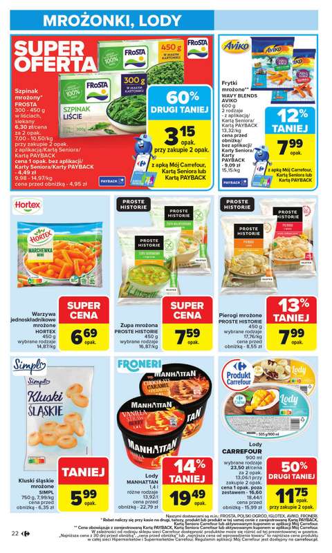 Carrefour - gazetka promocyjna Gazetka Carrefour od poniedziałku od poniedziałku 20.10 do soboty 25.10 - strona 24