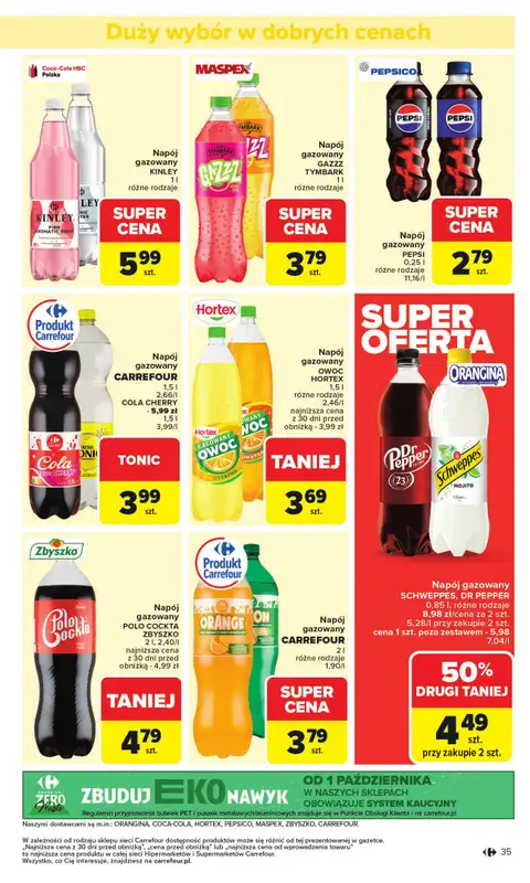 Carrefour - gazetka promocyjna Gazetka Carrefour od poniedziałku od poniedziałku 20.10 do soboty 25.10 - strona 37