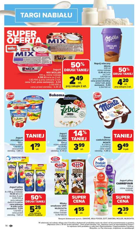 Carrefour - gazetka promocyjna Gazetka Carrefour od poniedziałku od poniedziałku 20.10 do soboty 25.10 - strona 16