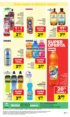 Carrefour - gazetka promocyjna Gazetka Carrefour od poniedziałku od poniedziałku 20.10 do soboty 25.10 - strona 39
