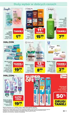 Carrefour - gazetka promocyjna Gazetka Carrefour od poniedziałku od poniedziałku 20.10 do soboty 25.10 - strona 45