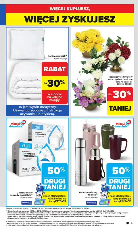 Carrefour Market - gazetka promocyjna Gazetka Carrefour Market od poniedziałku od poniedziałku 20.10 do soboty 25.10 - strona 7