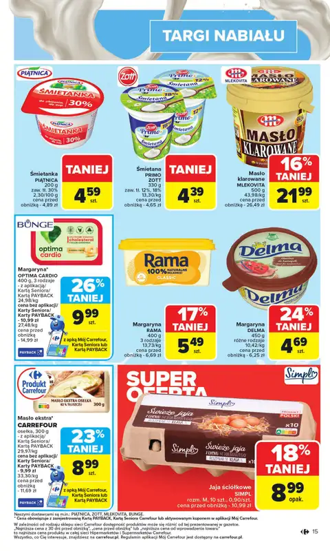 Carrefour Market - gazetka promocyjna Gazetka Carrefour Market od poniedziałku od poniedziałku 20.10 do soboty 25.10 - strona 17