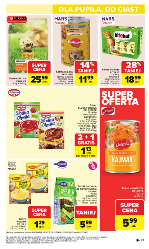 Carrefour Market - gazetka promocyjna Gazetka Carrefour Market od poniedziałku od poniedziałku 20.10 do soboty 25.10 - strona 25