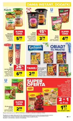 Carrefour Market - gazetka promocyjna Gazetka Carrefour Market od poniedziałku od poniedziałku 20.10 do soboty 25.10 - strona 33