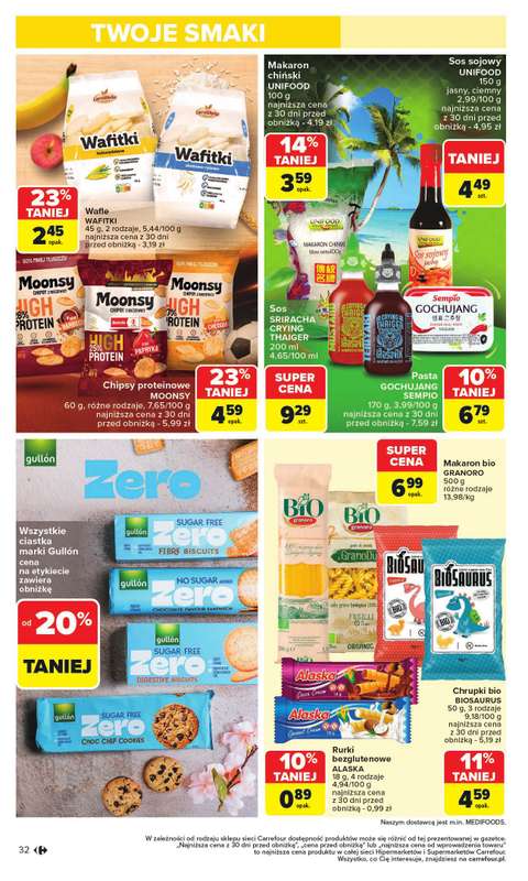 Carrefour Market - gazetka promocyjna Gazetka Carrefour Market od poniedziałku od poniedziałku 20.10 do soboty 25.10 - strona 34