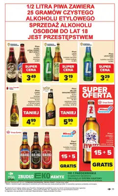 Carrefour Market - gazetka promocyjna Gazetka Carrefour Market od poniedziałku od poniedziałku 20.10 do soboty 25.10 - strona 41