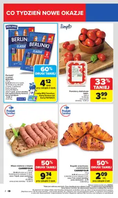 Carrefour Market - gazetka promocyjna Gazetka Carrefour Market od poniedziałku od poniedziałku 20.10 do soboty 25.10 - strona 4