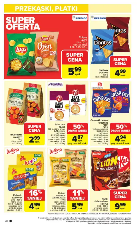 Carrefour Market - gazetka promocyjna Gazetka Carrefour Market od poniedziałku od poniedziałku 20.10 do soboty 25.10 - strona 30