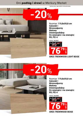 Merkury Market - gazetka promocyjna Dni podłóg i drzwi od soboty 18.10 do niedzieli 26.10 - strona 17