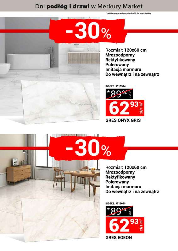 Merkury Market - gazetka promocyjna Dni podłóg i drzwi od soboty 18.10 do niedzieli 26.10 - strona 15