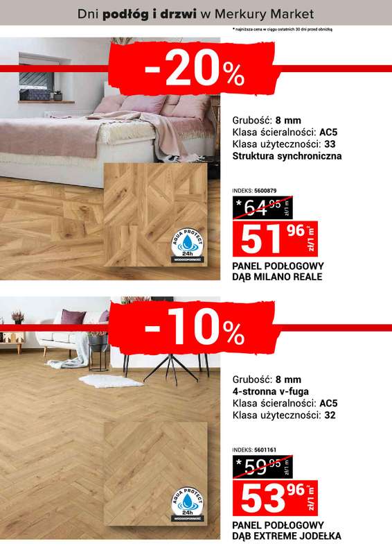 Merkury Market - gazetka promocyjna Dni podłóg i drzwi od soboty 18.10 do niedzieli 26.10 - strona 4