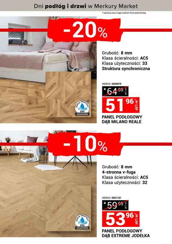 Merkury Market - gazetka promocyjna Dni podłóg i drzwi od soboty 18.10 do niedzieli 26.10 - strona 4