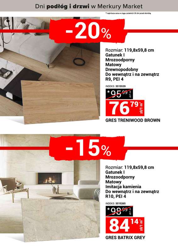 Merkury Market - gazetka promocyjna Dni podłóg i drzwi od soboty 18.10 do niedzieli 26.10 - strona 18