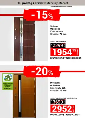 Merkury Market - gazetka promocyjna Dni podłóg i drzwi od soboty 18.10 do niedzieli 26.10 - strona 11