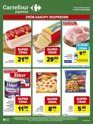 Carrefour Express - gazetka promocyjna Gazetka Express od wtorku 21.10 do poniedziałku 27.10 - strona 2