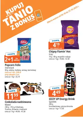 Leclerc - gazetka promocyjna Oferta E.Leclerc I Bonus skanujesz, kasę zyskujesz od poniedziałku 20.10 do poniedziałku 27.10 - strona 10