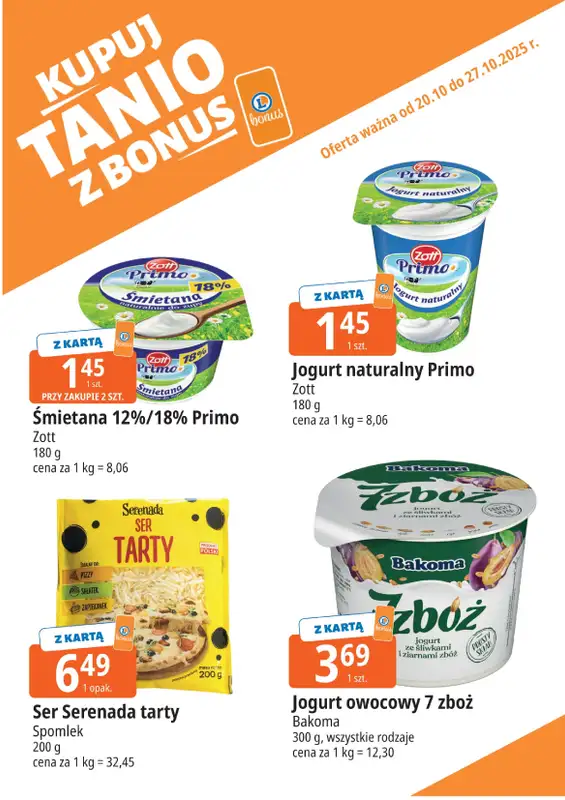 Leclerc - gazetka promocyjna Oferta E.Leclerc I Bonus skanujesz, kasę zyskujesz   - strona 2