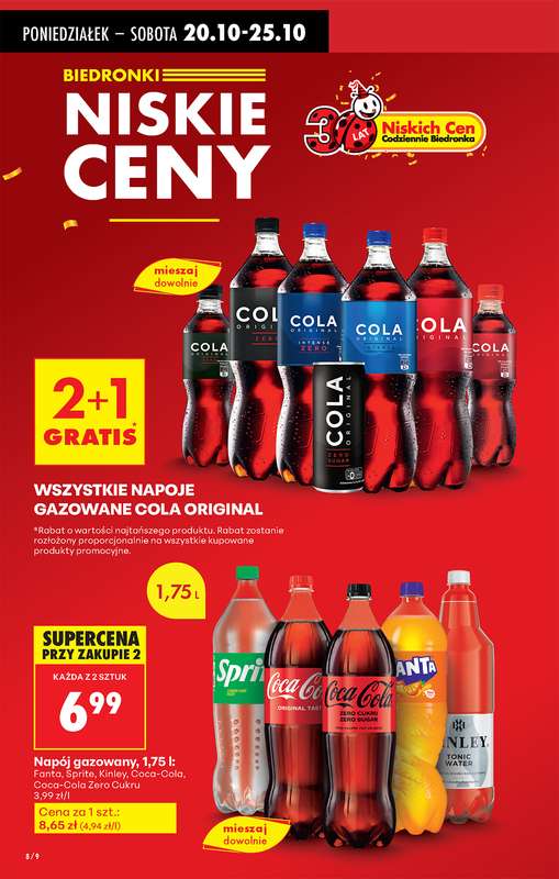 Biedronka - gazetka promocyjna Od poniedziałku od poniedziałku 20.10 do niedzieli 26.10 - strona 10