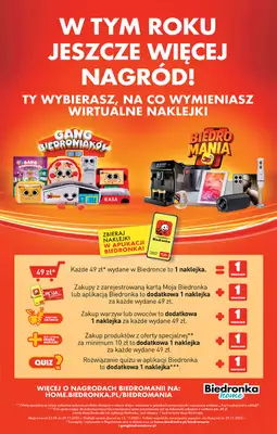 Biedronka - gazetka promocyjna Od poniedziałku od poniedziałku 20.10 do niedzieli 26.10 - strona 35 Biedronka - gazetka promocyjna Od poniedziałku od poniedziałku 20.10 do niedzieli 26.10 - strona 35