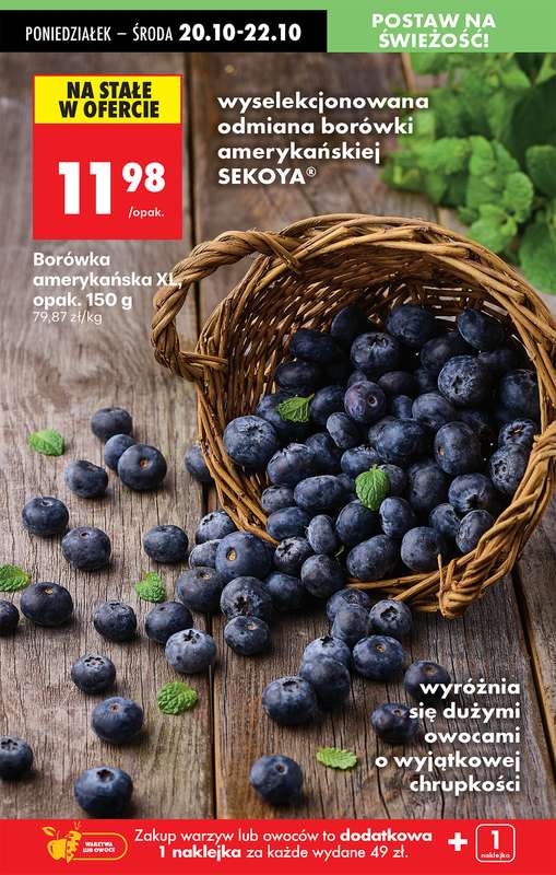 Biedronka - gazetka promocyjna Od poniedziałku od poniedziałku 20.10 do niedzieli 26.10 - strona 20