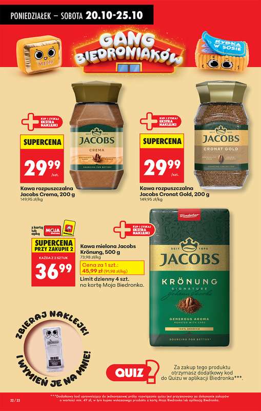 Biedronka - gazetka promocyjna Od poniedziałku od poniedziałku 20.10 do niedzieli 26.10 - strona 40
