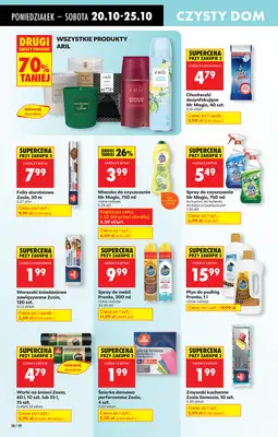 Biedronka - gazetka promocyjna Od poniedziałku od poniedziałku 20.10 do niedzieli 26.10 - strona 70 Biedronka - gazetka promocyjna Od poniedziałku od poniedziałku 20.10 do niedzieli 26.10 - strona 70