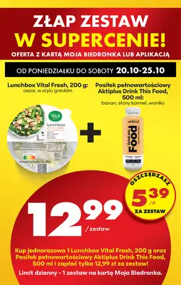 Biedronka - gazetka promocyjna Od poniedziałku od poniedziałku 20.10 do niedzieli 26.10 - strona 83 Biedronka - gazetka promocyjna Od poniedziałku od poniedziałku 20.10 do niedzieli 26.10 - strona 83