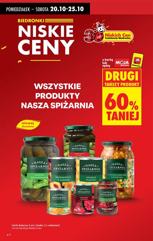 Biedronka - gazetka promocyjna Od poniedziałku od poniedziałku 20.10 do niedzieli 26.10 - strona 8